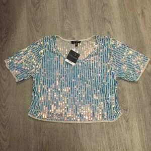 Topshop 2010’s Iridescent Sequence Shirt